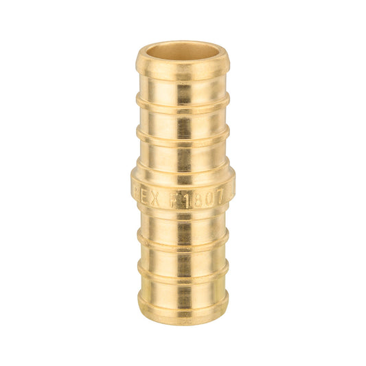 PEX-B Crimp 1/2" PEX x 1/2" PEX Coupling (Lead Free)