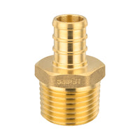 PEX-B Crimp 1/2" PEX x 1/2" Male Threaded Adapter (Lead Free) Plumbingsell