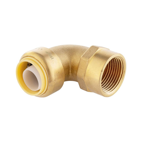 3/4" x 3/4" F Push Fit Femele Elbow Plumbingsell