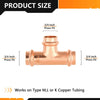 3/4" Press Copper Tee (Lead Free) Plumbingsell