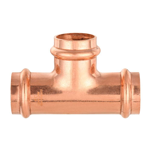 1" Press Copper Tee (Lead Free) Plumbingsell