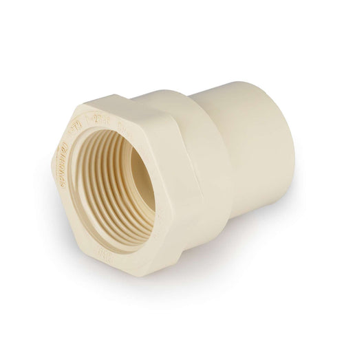 1/2" CTS CPVC Female Adapter w/Gasket (Socket x FIP)