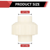 1/2" CTS CPVC Union (Socket with EPDM O-ring Seal)