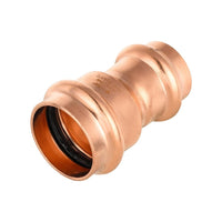 1" x 3/4" Copper Press x Press Coupling NO Stop (Lead Free) Plumbingsell