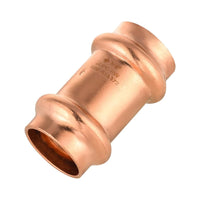 3/4" Press Copper Coupling w/Stop (Lead Free) Plumbingsell