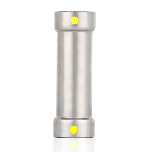 1/2" Carbon Press Extended Coupling, No Stop