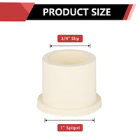 1" X 3/4" CTS CPVC Spigot x Socket Bushing