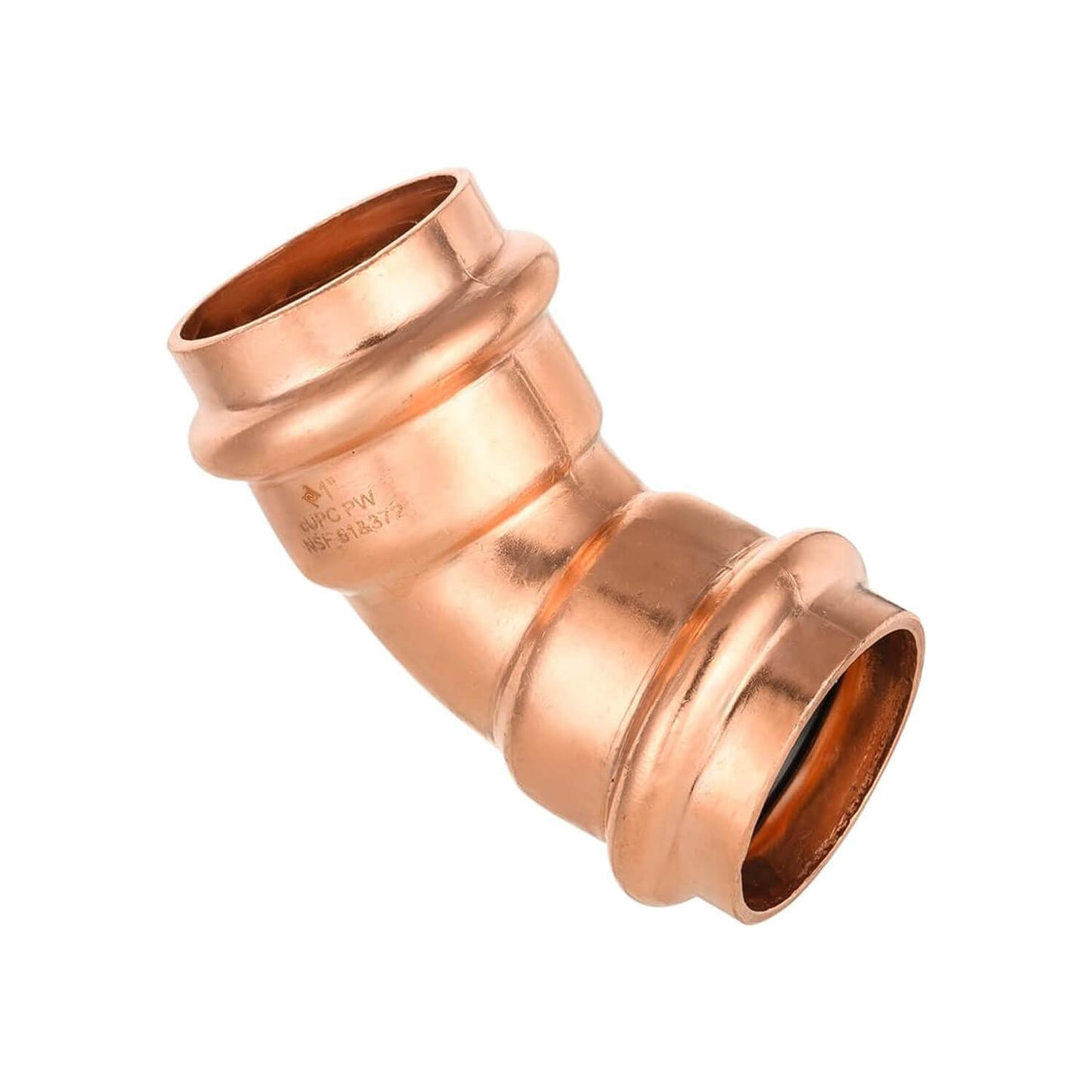 30 Pcs 1" Press Copper 45° Elbow (Lead Free)