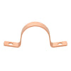 10 Pack 1" Copper Pipe Straps, Two Hole Plumbingsell
