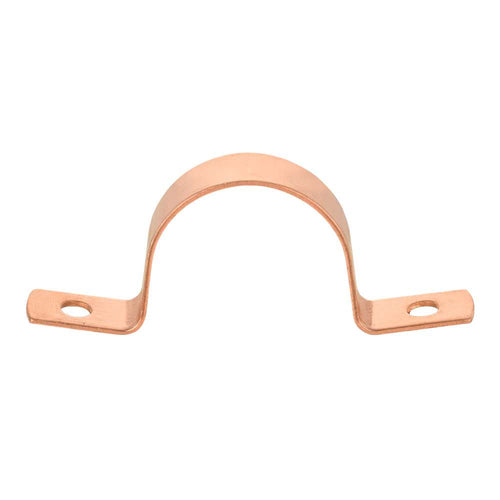 10 Pack 1" Copper Pipe Straps, Two Hole Plumbingsell