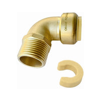3/4" x 3/4" M Push Fit Male Elbow