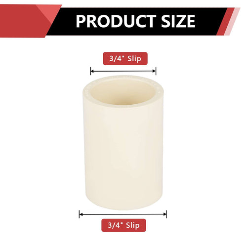3/4" CPVC CTS Coupling (Socket) Plumbingsell