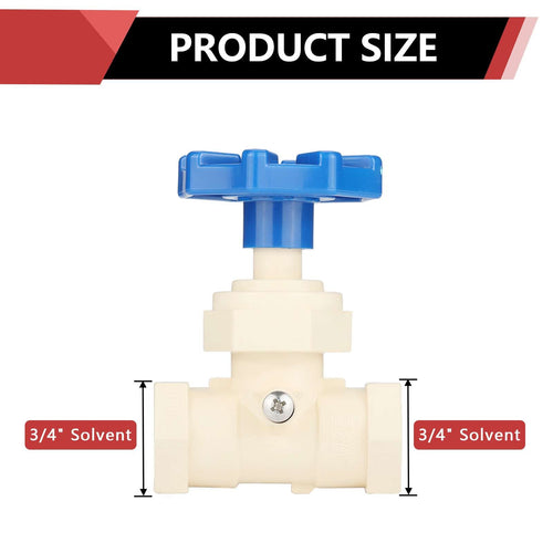 3/4" CPVC Stop and Waste Valve