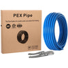 3/4" 100ft PEX-B Pipe (Blue & Cutter) Plumbingsell