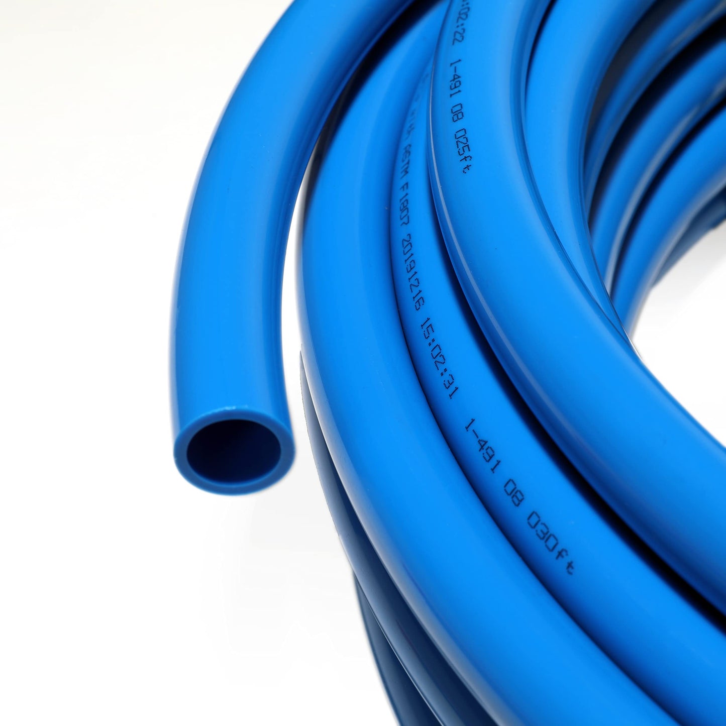 1/2" 2 x100ft, 200ft PEX-B Tubing (Blue & Red), Brass PEX Fittings, Crimping Tool, Cinch Clamps, Cutter, J Clamps (All in One Bundle)