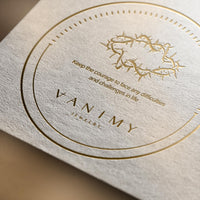 Crown of Thorns Rose Cross Pendant Necklace