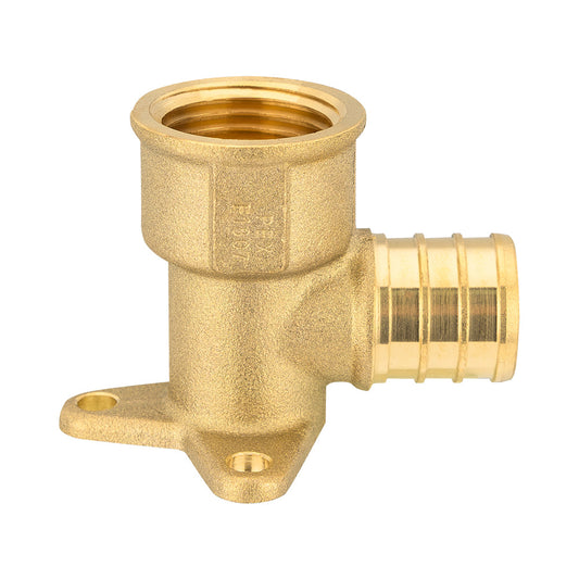 PEX-B Crimp 3/4" PEX x 1/2" Drop Ear Elbow (Lead Free)