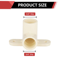 3/4" Socket X 3/4" Socket CPVC Drop Ear Elbow