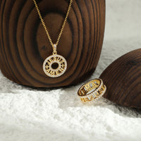 Jesus Amen Cross Pendant Necklace vanimy