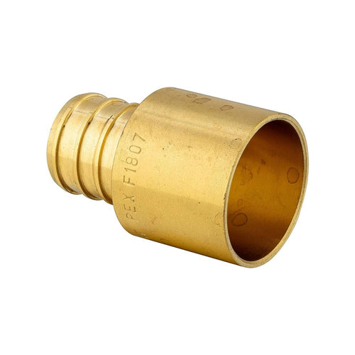 PEX-B Crimp 1" x 1" Female Sweat Adapter (Lead Free) Plumbingsell