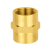 1" Female NPT Brass Hex Connector