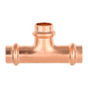 Pro 10 Pack 1/2" Press Copper Tee