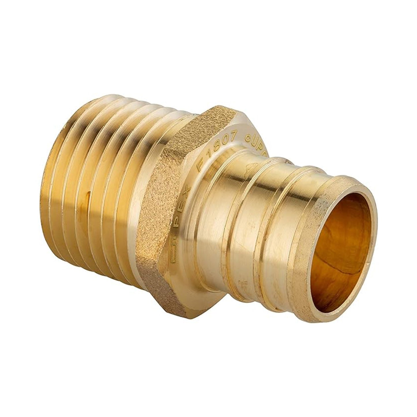 30 Pcs PEX-B Crimp 3/4" PEX x 1/2" Male Threaded Adapter (Lead Free)