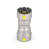 1-1/4" Carbon Press Coupling W/Stop