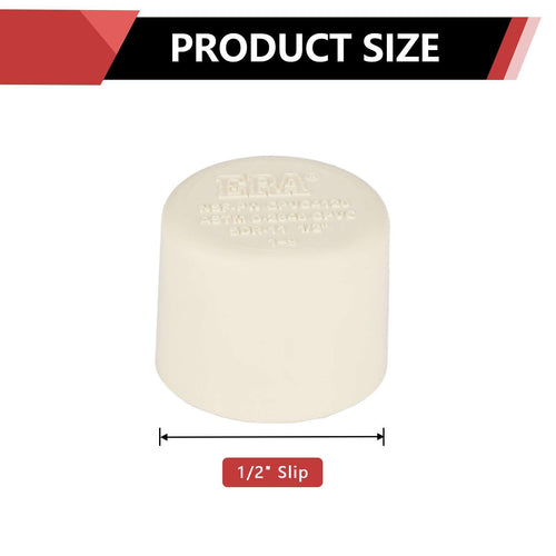1/2" CTS CPVC Cap (Socket) Plumbingsell