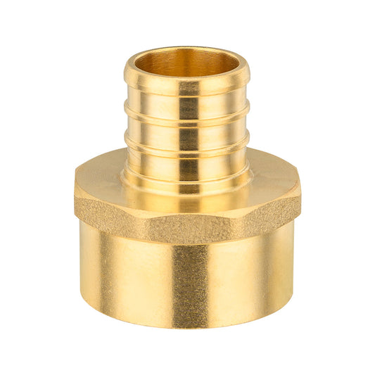 PEX-B Crimp 3/4" PEX x 3/4" Female Threaded Adapter (Lead Free)
