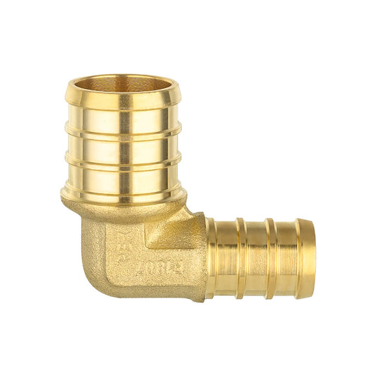 PEX-B Crimp Elbow 3/4" PEX x 1" PEX (Lead Free)