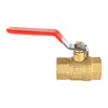 3/4" FNPT Ball Valve, Red (Lead Free) Plumbingsell