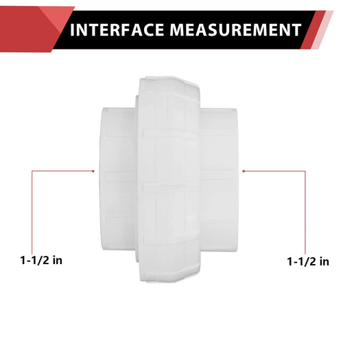 1-1/2" PVC FIP Union Plumbingsell