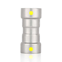 1-1/4" Carbon Press Coupling W/Stop