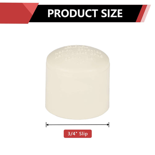 3/4" CTS CPVC Cap (Socket) Plumbingsell