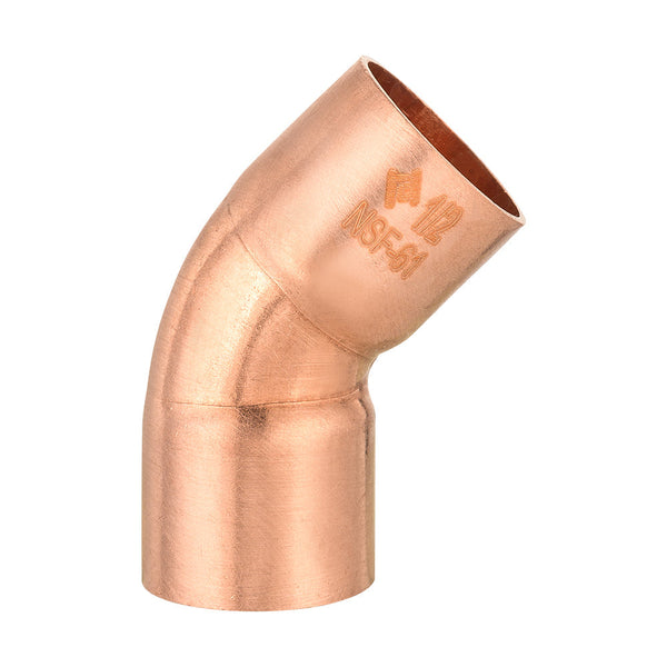 1/2" 45º Copper Elbow