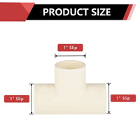 1" CPVC CTS Tee (Socket)