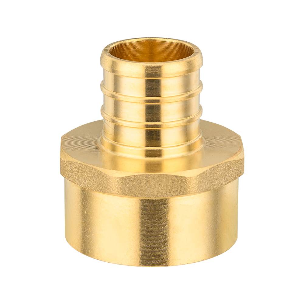 PEX-B Crimp 1" PEX x 1" Female Threaded Adapter (Lead Free)
