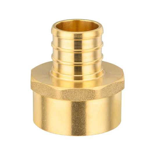 PEX-B Crimp 1" PEX x 1" Female Threaded Adapter (Lead Free)