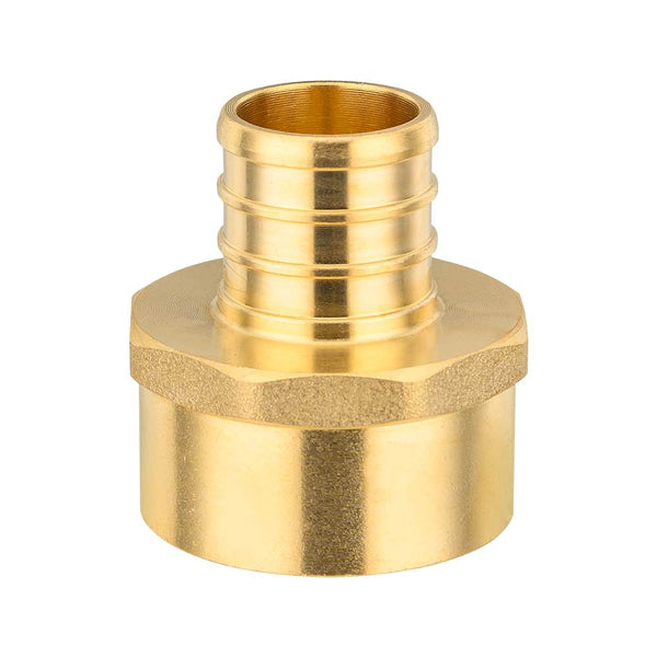 PEX-B Crimp 1" PEX x 1" Female Threaded Adapter (Lead Free) Plumbingsell