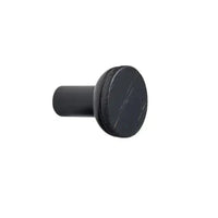 Black and Wood "Bis" Cabinet Knob and Drawer Handle Euro • Knobs