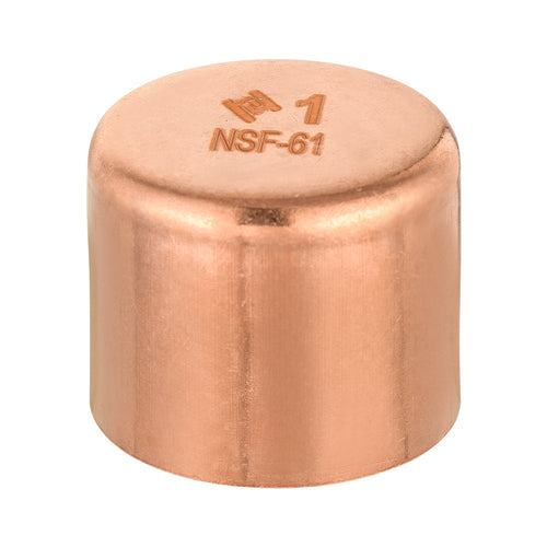 30 Pcs 1" Solder Copper Pipe End Cap (Plug) at Wholesale Price