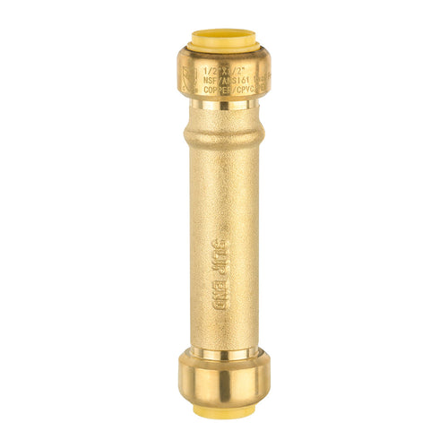 1/2" x 1/2" Push Fit Repair Slip Coupling