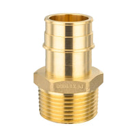 PEX A Full Flow Expansion Adapter 3/4" PEX x 1" Male Threaded F1960 Adapter (Lead Free) Plumbingsell
