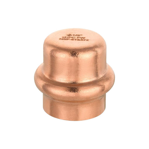 1/2" Press Copper Cap (Lead Free) Plumbingsell
