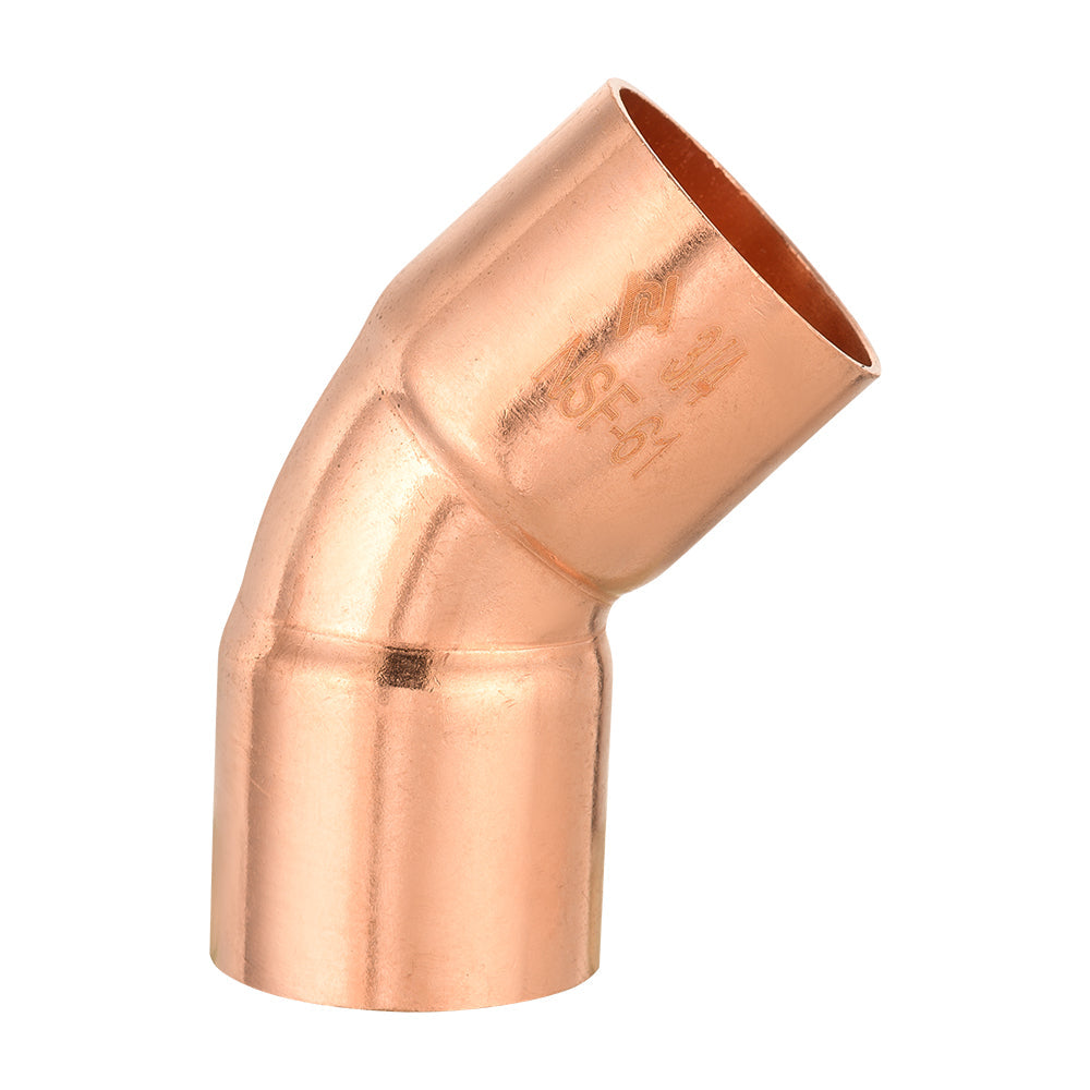 3/4" 45º Copper Elbow