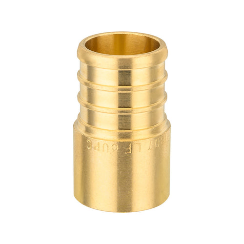 PEX-B Crimp 3/4" PEX x 1/2" Female Copper Sweat Adapter (Lead Free) Plumbingsell