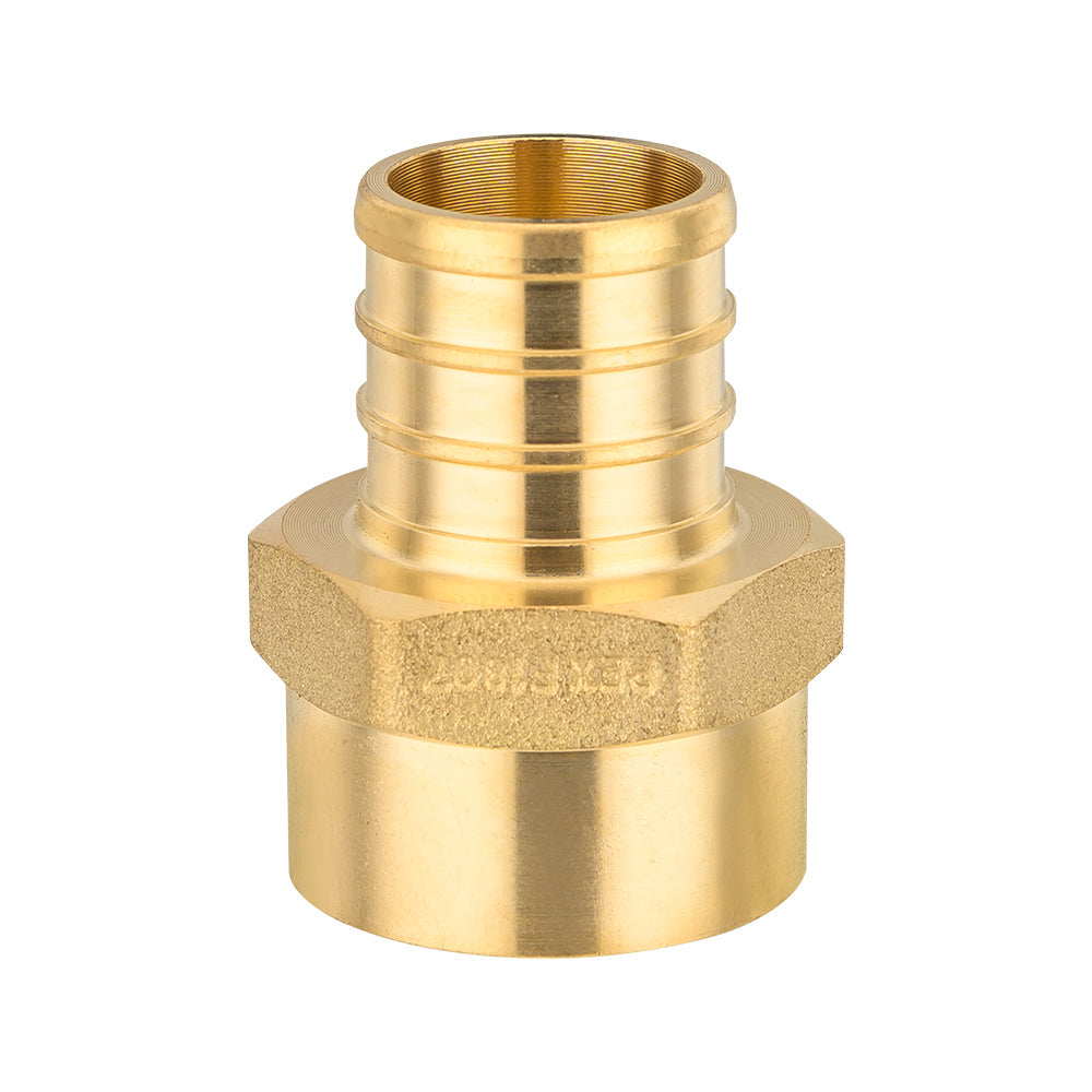 30 Pcs PEX-B Crimp 3/4" PEX x 1/2" Female Threaded Adapter (Lead Free)