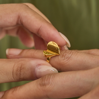 Chapters of Love Engraved Statement Ring vanimy