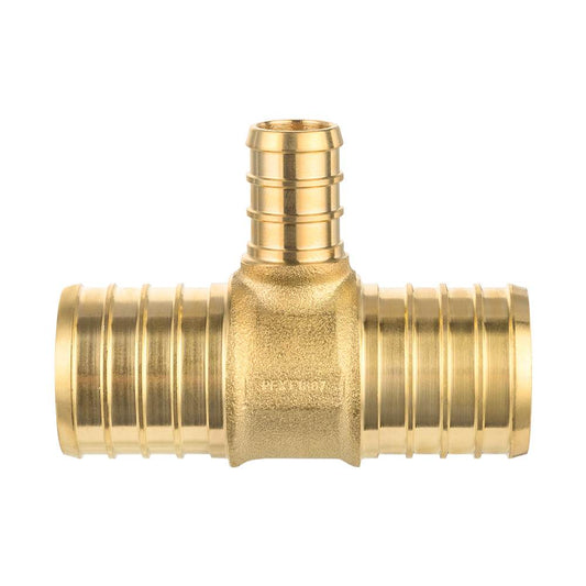 PEX-B Crimp 1" PEX x 1" PEX x 1/2" PEX Reducing Tee (Lead Free)